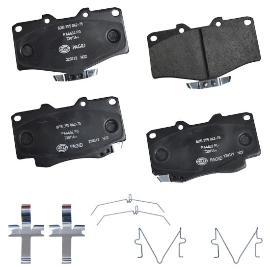 Picture of HELLA Brakes Disc Brake Pad Set - 355042751