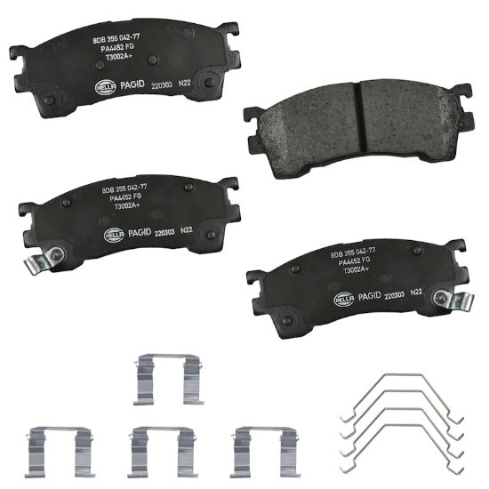 Picture of HELLA Brakes Disc Brake Pad Set - 355042771