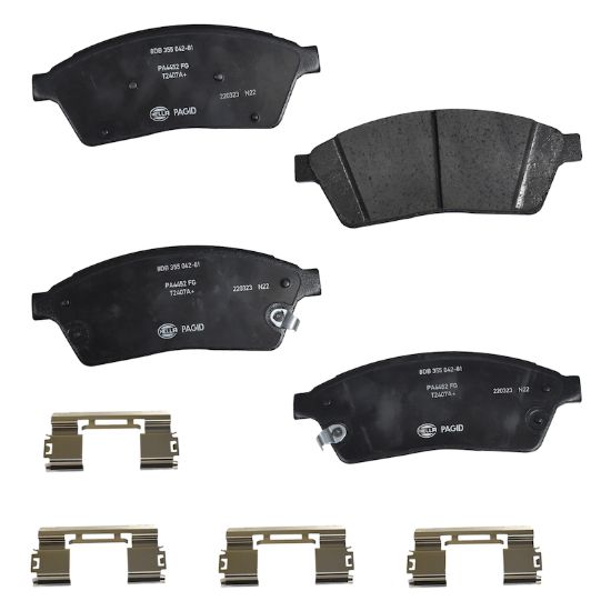Picture of HELLA Brakes Disc Brake Pad Set - 355042811