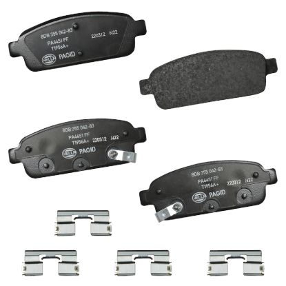Picture of HELLA Brakes Disc Brake Pad Set - 355042831
