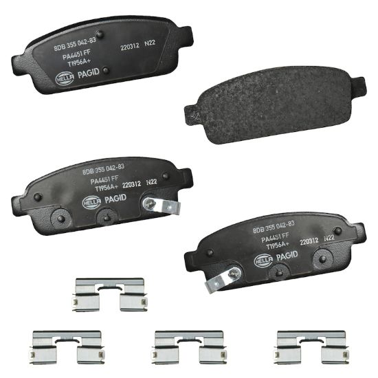 Picture of HELLA Brakes Disc Brake Pad Set - 355042831