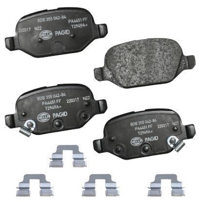 Picture of HELLA Brakes Disc Brake Pad Set - 355042841