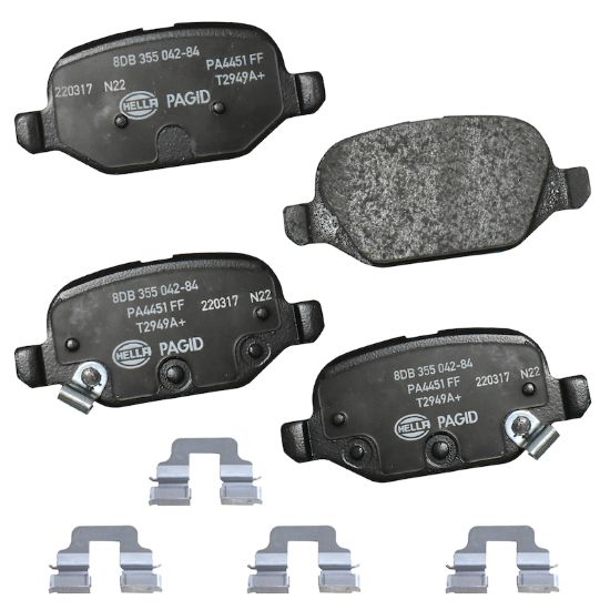 Picture of HELLA Brakes Disc Brake Pad Set - 355042841