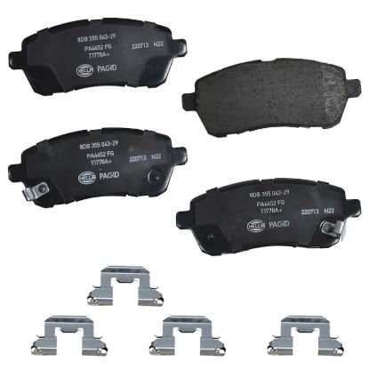 Picture of HELLA Brakes Disc Brake Pad Set - 355043291