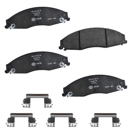 Picture of HELLA Brakes Disc Brake Pad Set - 355043301