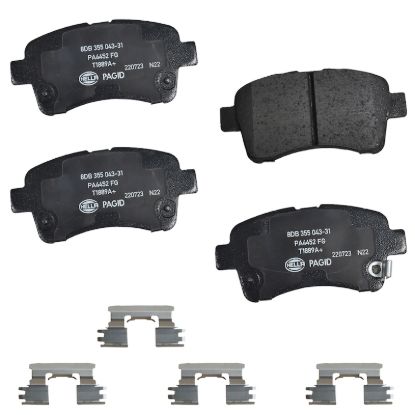 Picture of HELLA Brakes Disc Brake Pad Set - 355043311