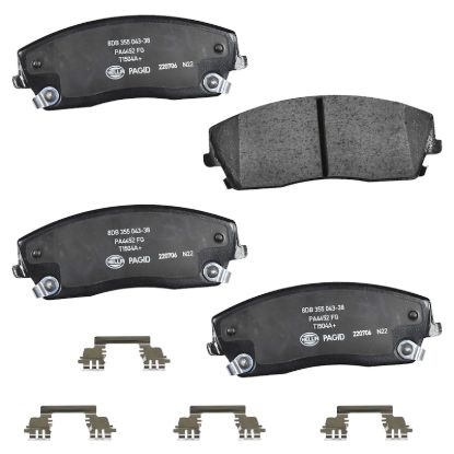 Picture of HELLA Brakes Disc Brake Pad Set - 355043381