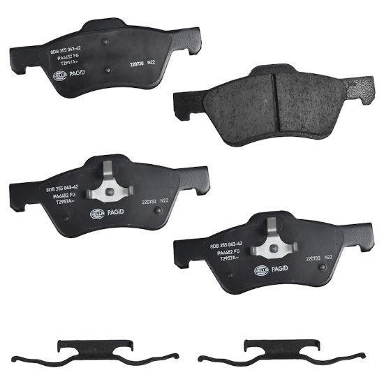 Picture of HELLA Brakes Disc Brake Pad Set - 355043421