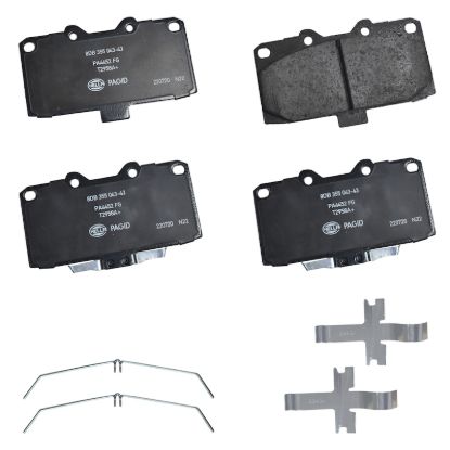 Picture of HELLA Brakes Disc Brake Pad Set - 355043431