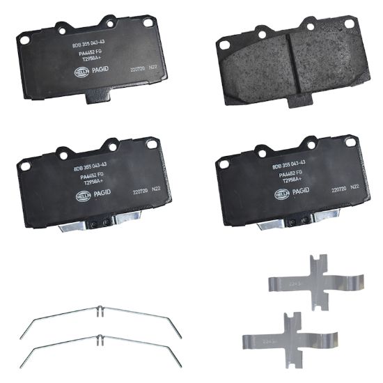 Picture of HELLA Brakes Disc Brake Pad Set - 355043431
