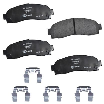 Picture of HELLA Brakes Disc Brake Pad Set - 355043511