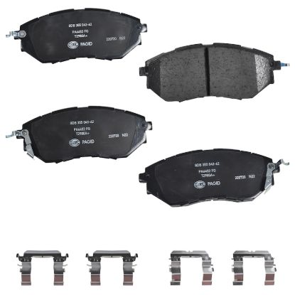 Picture of HELLA Brakes Disc Brake Pad Set - 355043621