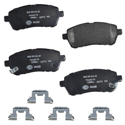 Picture of HELLA Brakes Disc Brake Pad Set - 355043681