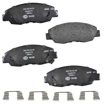 Picture of HELLA Brakes Disc Brake Pad Set - 355043801