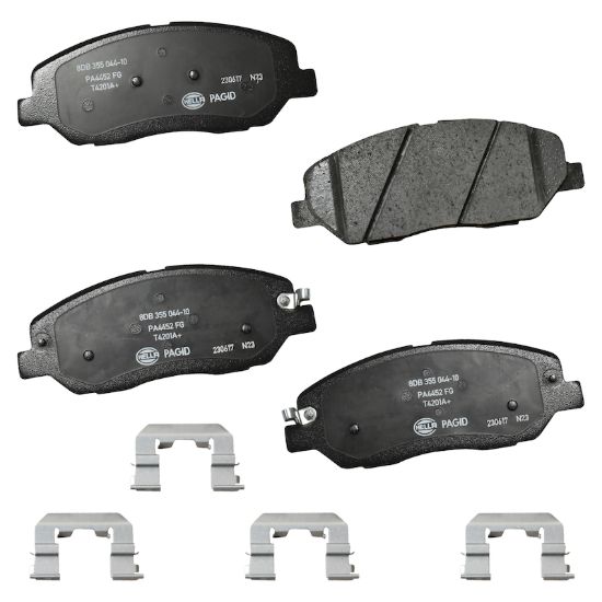 Picture of HELLA Brakes Disc Brake Pad Set - 355044101