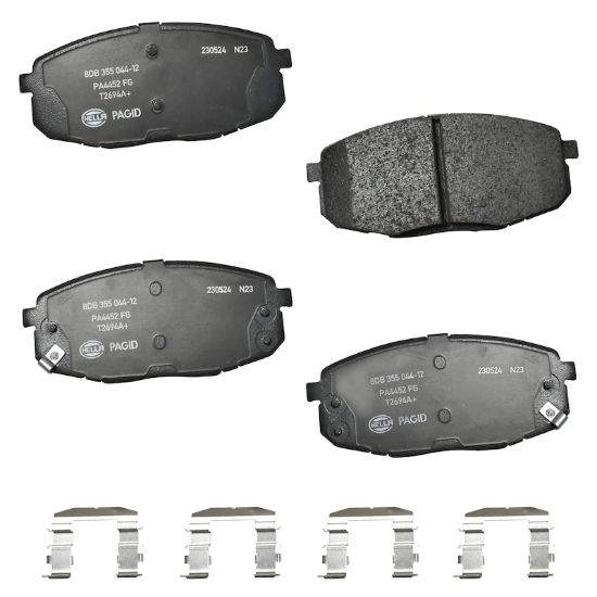 Picture of HELLA Brakes Disc Brake Pad Set - 355044121