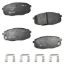 Picture of HELLA Brakes Disc Brake Pad Set - 355044121
