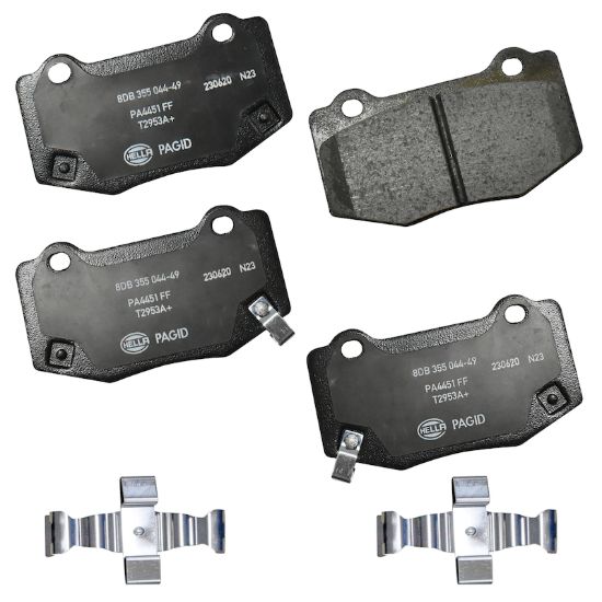 Picture of HELLA Brakes Disc Brake Pad Set - 355044491