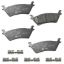 Picture of HELLA Brakes Disc Brake Pad Set - 355044551