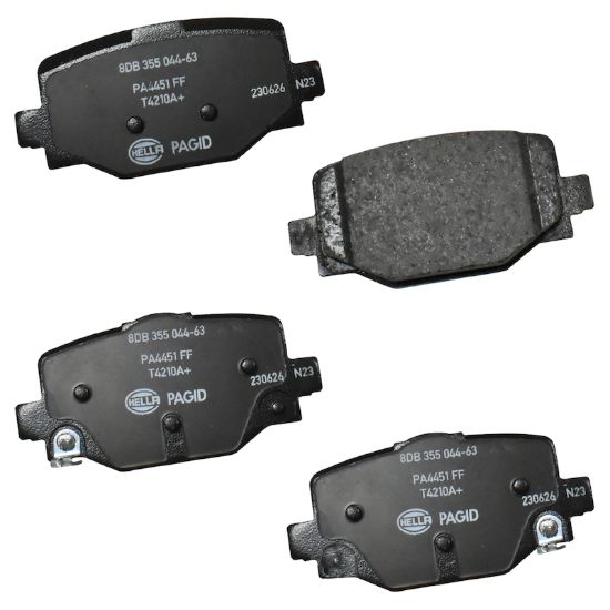 Picture of HELLA Brakes Disc Brake Pad Set - 355044631