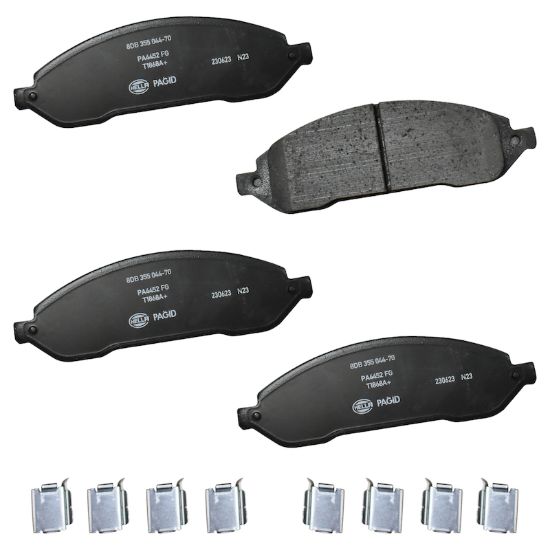 Picture of HELLA Brakes Disc Brake Pad Set - 355044701