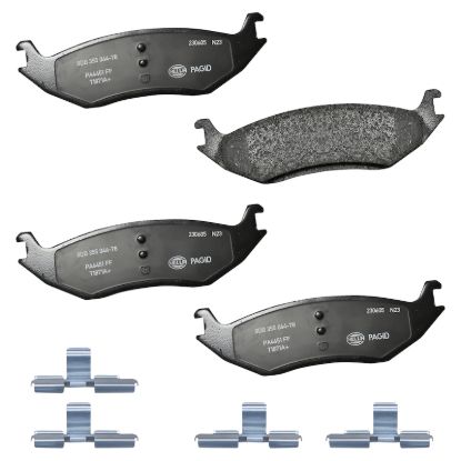 Picture of HELLA Brakes Disc Brake Pad Set - 355044781