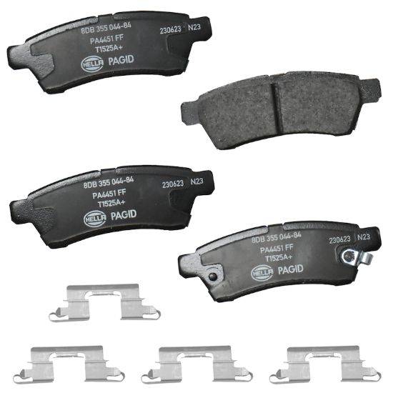 Picture of HELLA Brakes Disc Brake Pad Set - 355044841