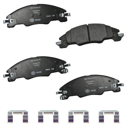 Picture of HELLA Brakes Disc Brake Pad Set - 355044871