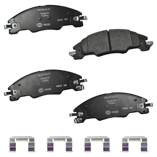 Picture of HELLA Brakes Disc Brake Pad Set - 355044871