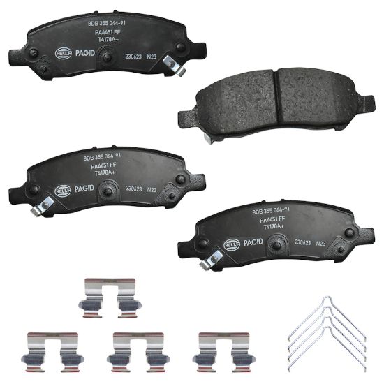 Picture of HELLA Brakes Disc Brake Pad Set - 355044911
