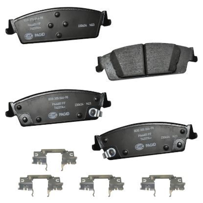 Picture of HELLA Brakes Disc Brake Pad Set - 355044981