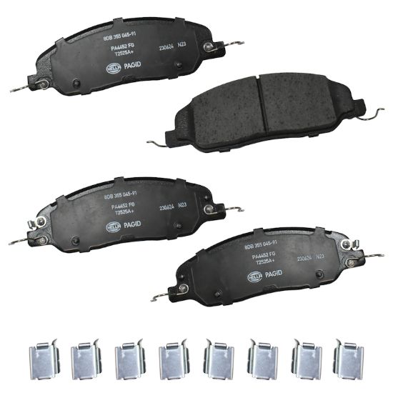 Picture of HELLA Brakes Disc Brake Pad Set - 355045911