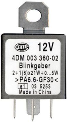 Picture of Hella Turn Signal Relay - 003360021