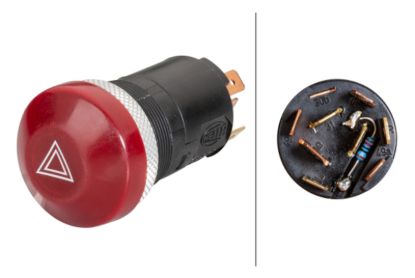 Picture of Hella Hazard Warning Switch - 003916031