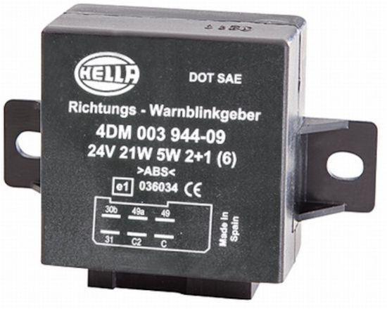 Picture of Hella Turn Signal Relay - 003944091