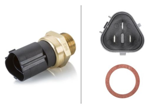 Picture of Hella Engine Cooling Fan Switch - 007800111