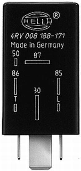 Picture of Hella Diesel Glow Plug Relay - 008188171