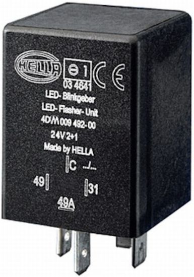Picture of Hella Turn Signal Relay - 009492001