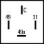 Picture of Hella Turn Signal Relay - 009492011