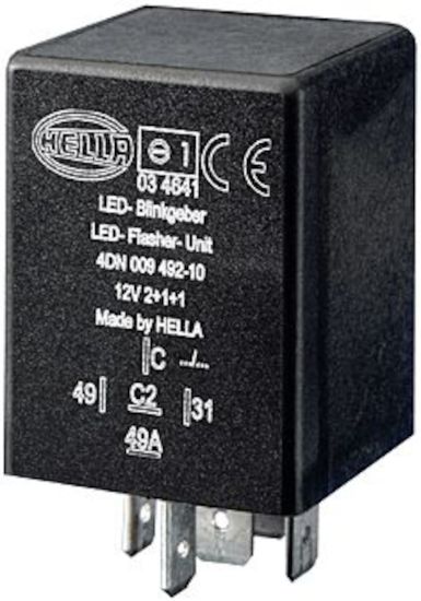Picture of Hella Turn Signal Relay - 009492101