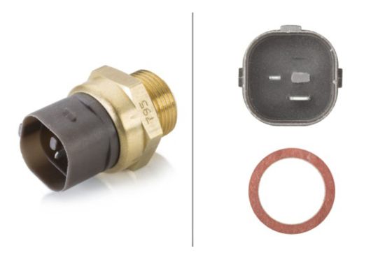 Picture of Hella Engine Cooling Fan Switch - 010967341