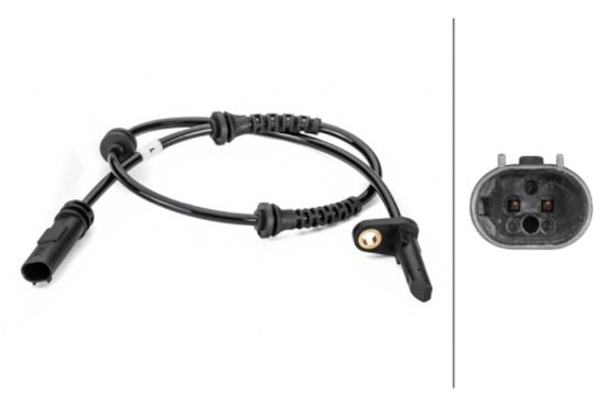 Picture of Hella ABS Wheel Speed Sensor - 012806451