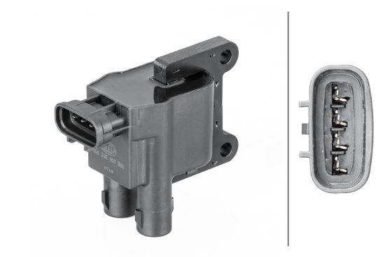 Picture of Hella Ignition Coil - 358057801