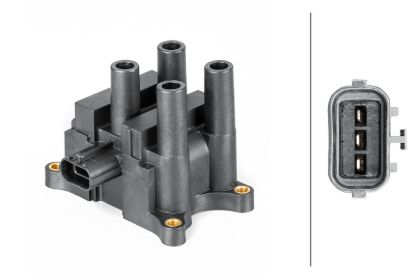 Picture of Hella Ignition Coil - 358057851
