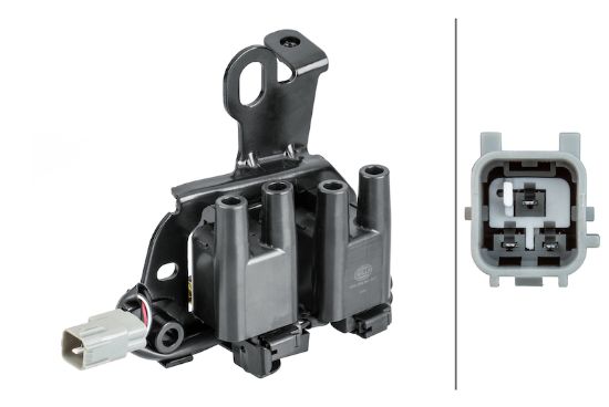Picture of Hella Ignition Coil - 358057891