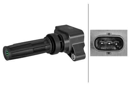 Picture of Hella Direct Ignition Coil - 358101501