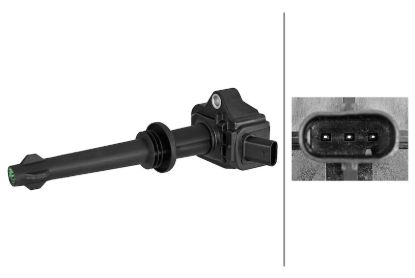 Picture of Hella Direct Ignition Coil - 358101601