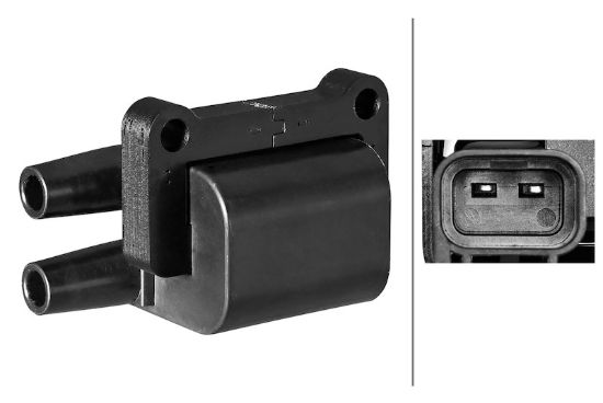 Picture of Hella Ignition Coil - 358102071
