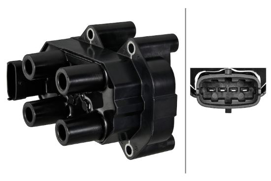 Picture of Hella Ignition Coil - 358102101