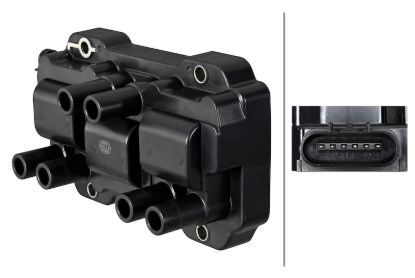 Picture of Hella Ignition Coil - 358102331